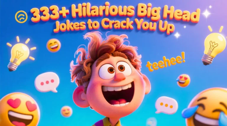 🤪 333+ Hilarious Big Head Jokes to Crack You Up