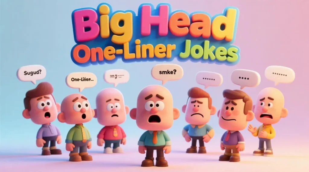 Big Head One-Liner Jokes