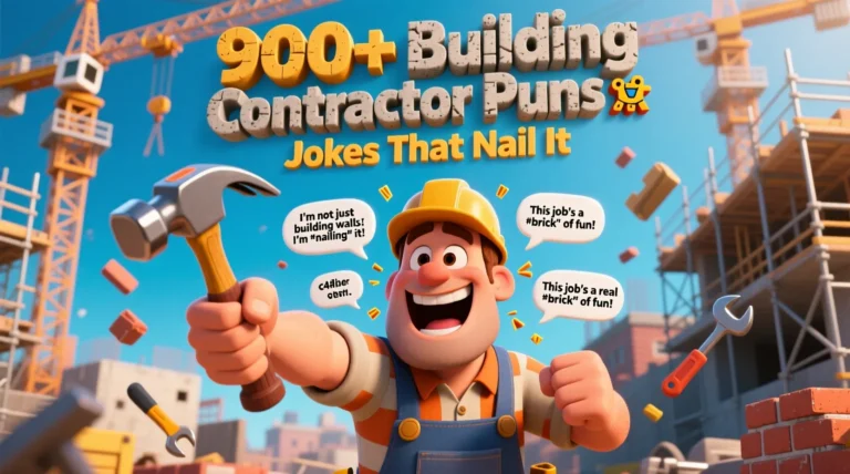 Building Contractor Puns