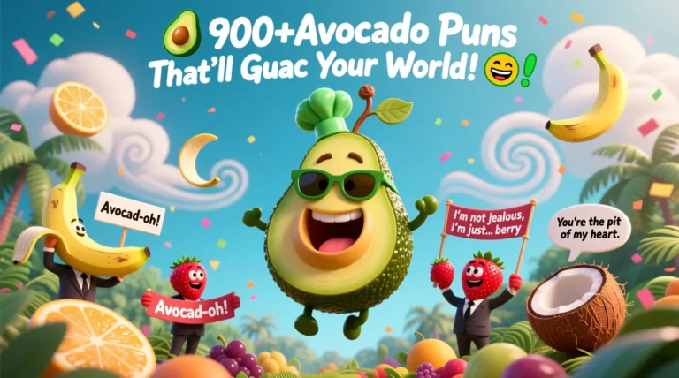 Avocado Puns