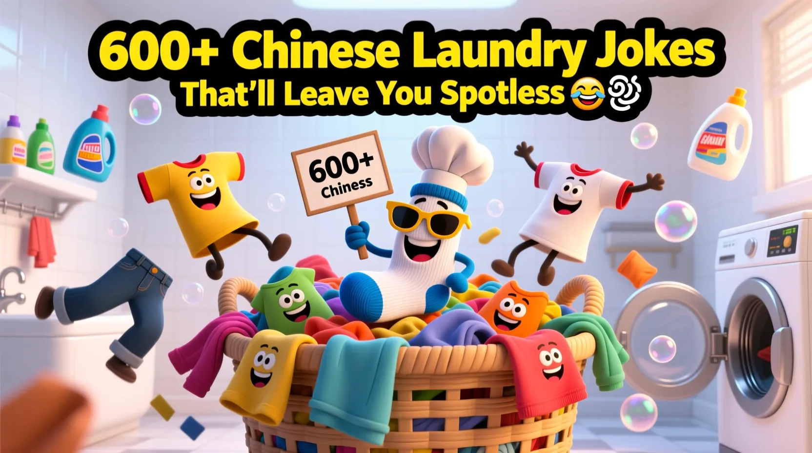 You are currently viewing 600+ Chinese Laundry Jokes That’ll Leave You Spotless 😂🌀