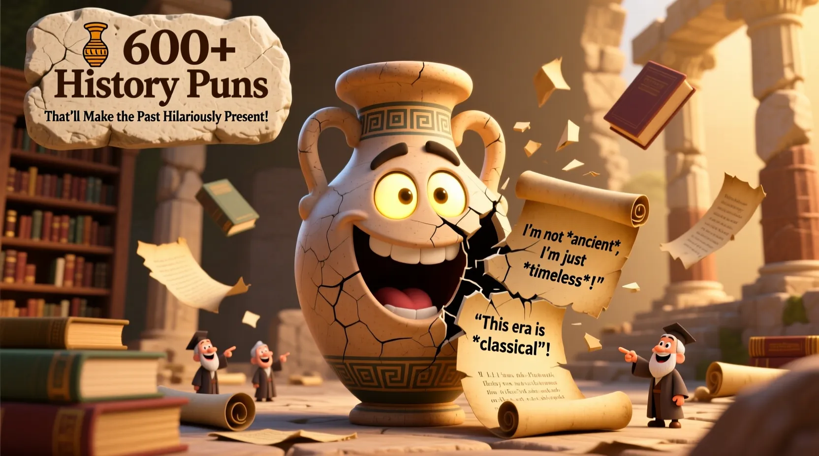 You are currently viewing 🏺 600+ History Puns That’ll Make the Past Hilariously Present!