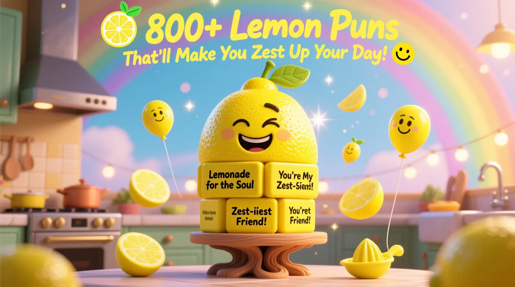 You are currently viewing 🍋 800+Lemon Puns That’ll Make You Zest Up Your Day! 😄