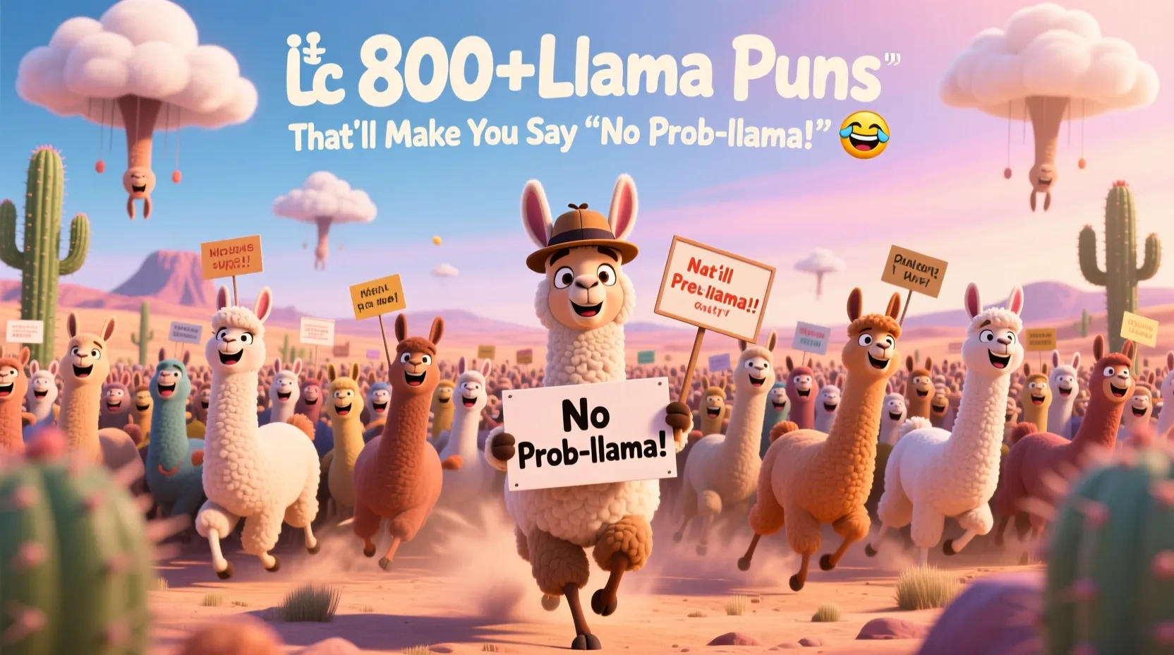 You are currently viewing 🦙 800+Llama Puns That’ll Make You Say “No Prob-llama!” 😂