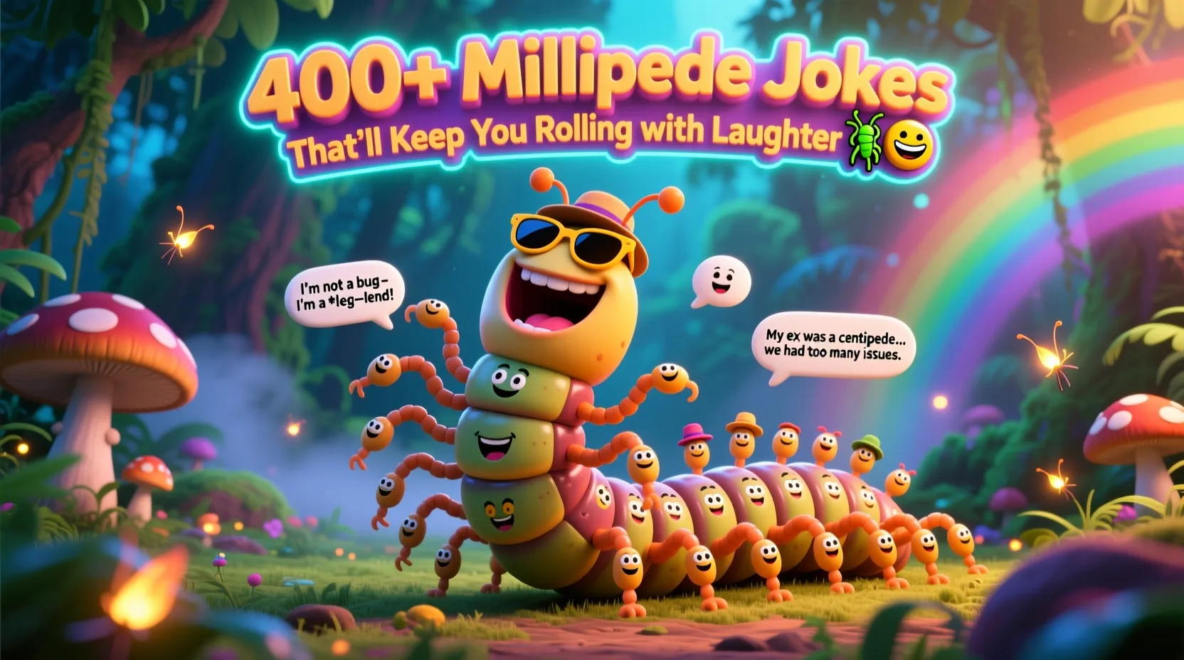 You are currently viewing 400+ Millipede Jokes That’ll Keep You Rolling with Laughter 🐛😂