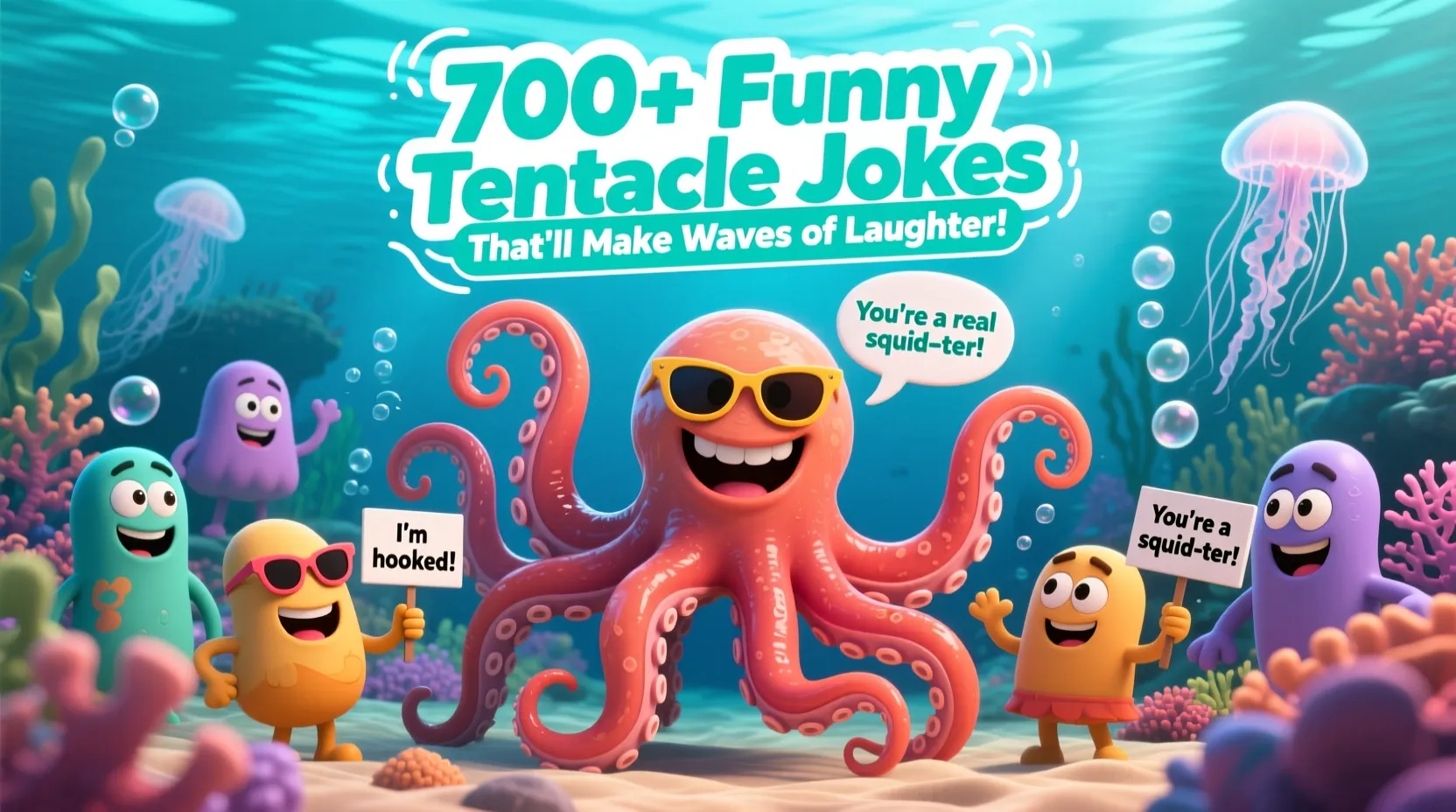 You are currently viewing 🌊 700+Funny Tentacle Jokes That’ll Make Waves of Laughter!