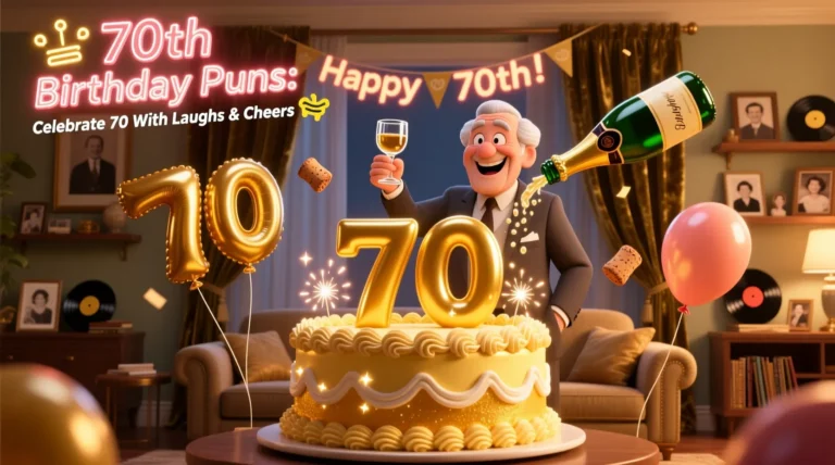 70th Birthday Puns
