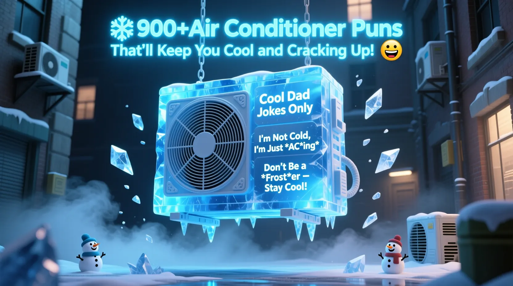 You are currently viewing ❄️900+Air Conditioner Puns That’ll Keep You Cool and Cracking Up! 😎😂