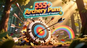 Read more about the article 555+ Archery Puns That’ll Hit the Bullseye of Humor! 🏹🤣