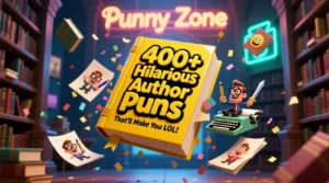 Read more about the article ✍️😂 400+ Hilarious Author Puns That’ll Make You LOL