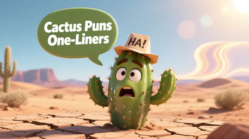 Cactus Puns One-Liners