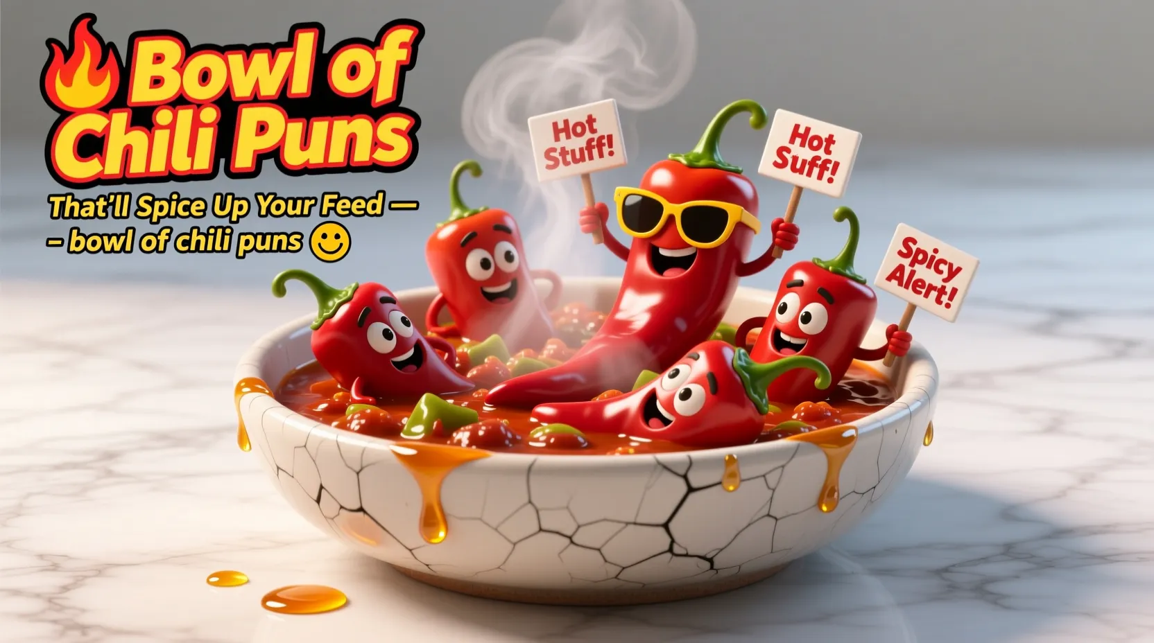 You are currently viewing 🌶️🔥 Bowl of Chili Puns That’ll Spice Up Your Feed — bowl of chili puns 😄