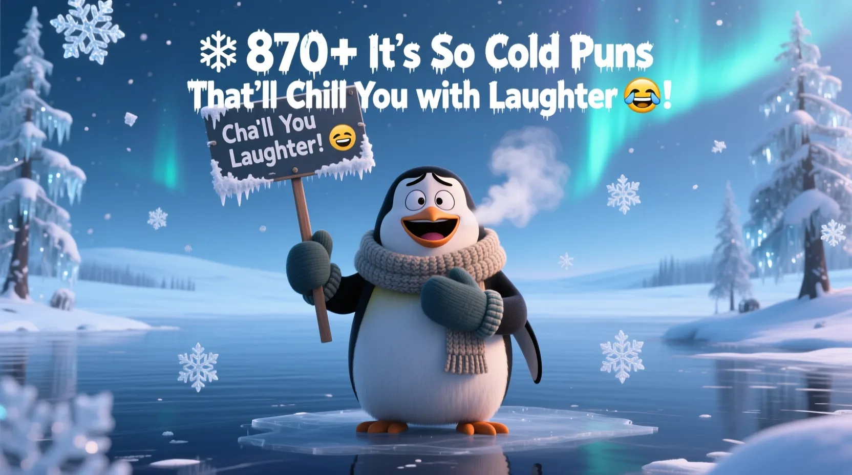 You are currently viewing ❄️870+It’s So Cold Puns That’ll Chill You with Laughter! 🧊😂
