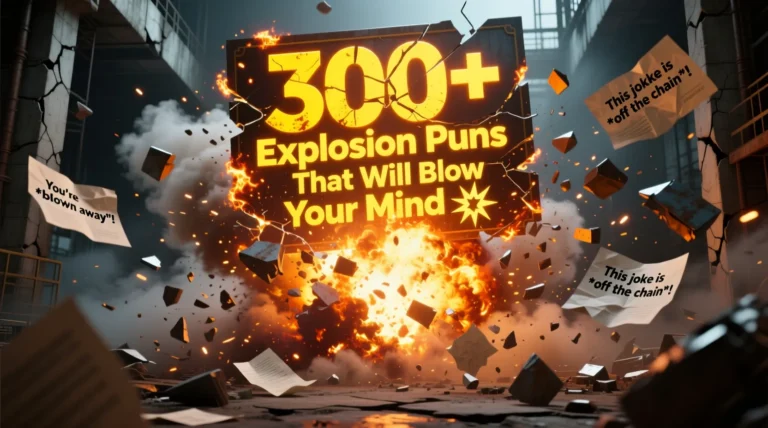 Explosion Puns