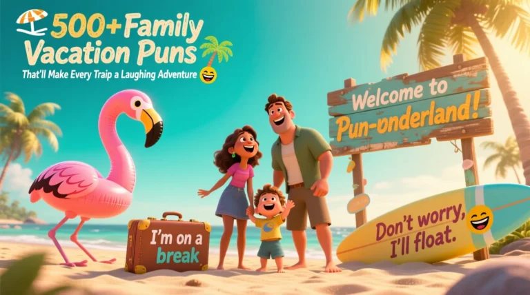 Family Vacation Puns