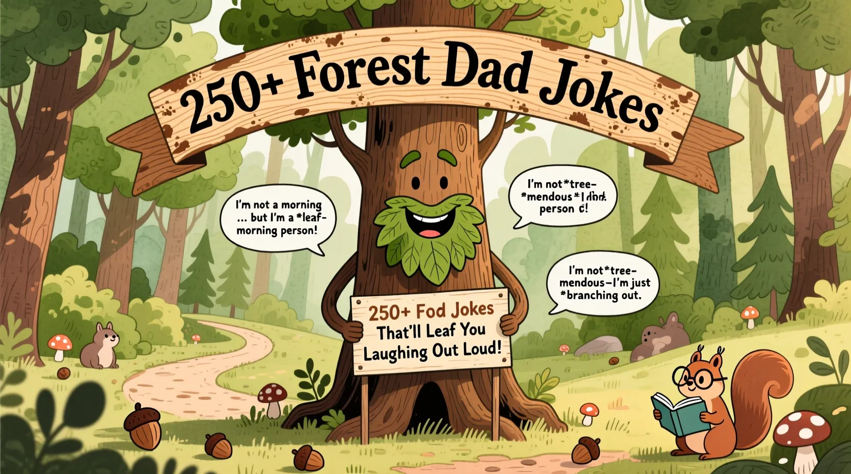 You are currently viewing 🌲 250+ Forest Dad Jokes That’ll Leaf You Laughing Out Loud! 😂🌳