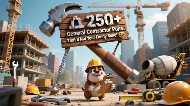 General Contractor Puns