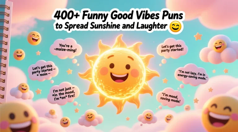 Good Vibes Puns