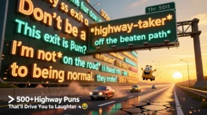 Read more about the article 🛣️ 500+Highway Puns That’ll Drive You to Laughter 🚗😂