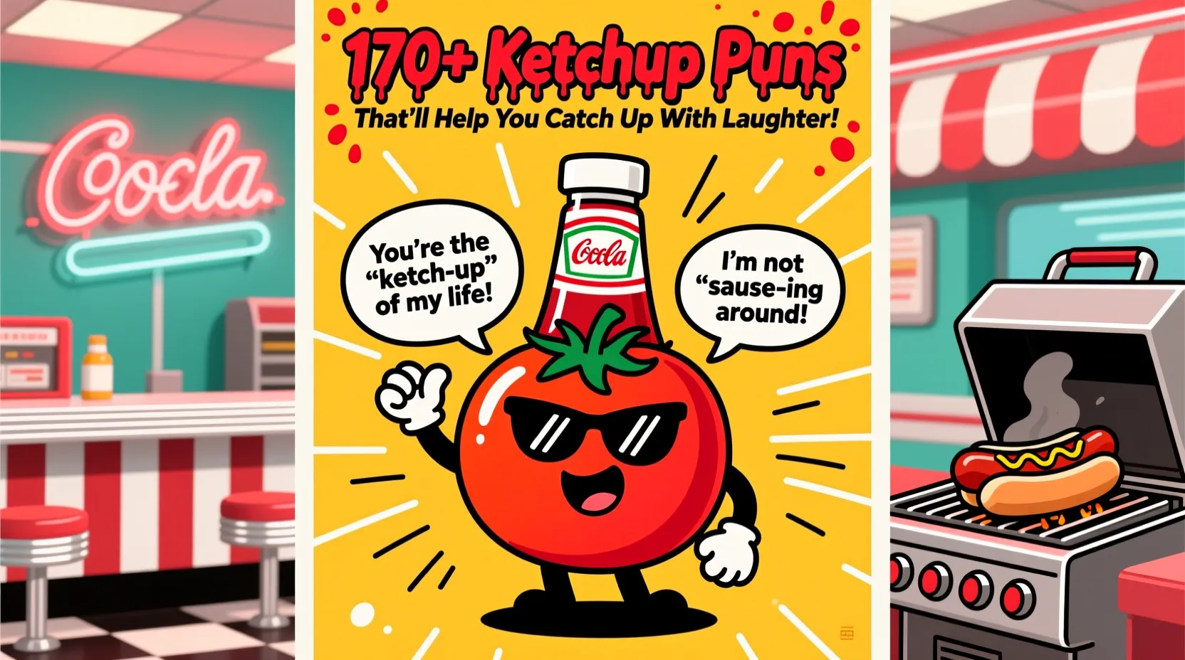 You are currently viewing 🍅 170+ Ketchup Puns That’ll Help You Catch Up With Laughter! 😂🌭