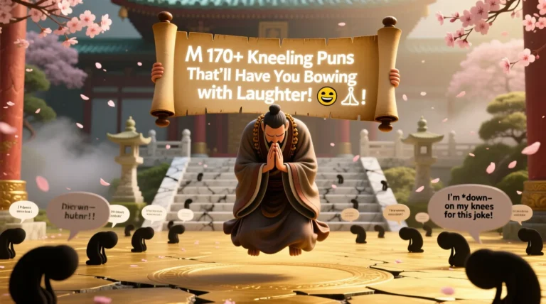 Kneeling Puns