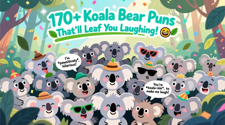 Koala Bear Puns