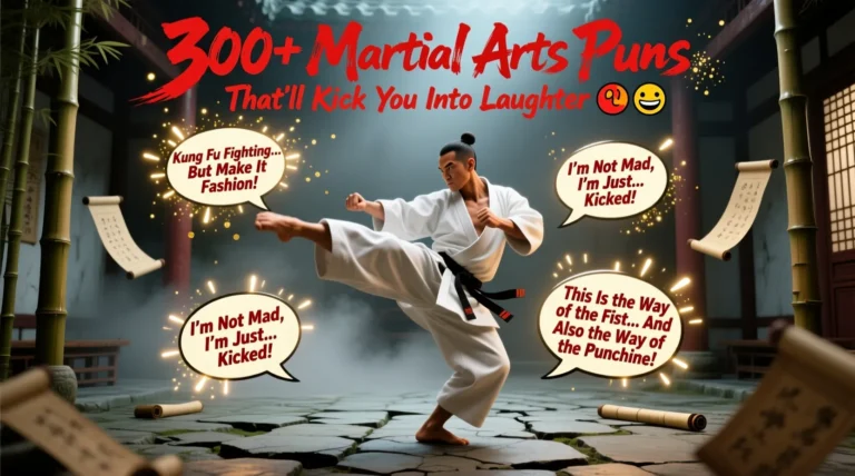 Martial Arts Puns