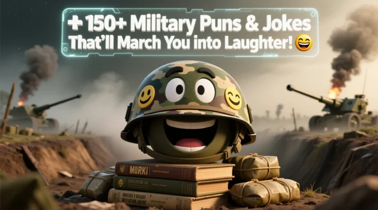 🪖 150+ Military Puns & Jokes That’ll March You into Laughter! 😂