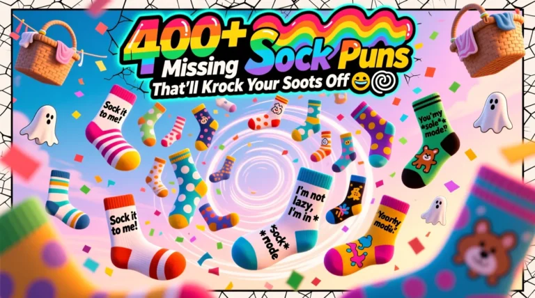 Missing Sock Puns