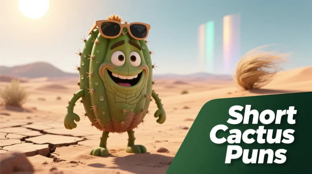 Short Cactus Puns