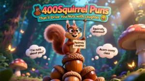 Read more about the article 🐿️400+Squirrel Puns That’ll Mad You Up with Laughter 😂🌰