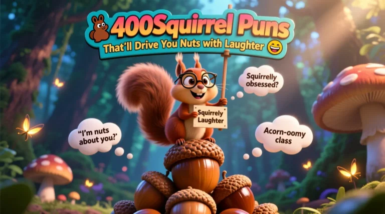 Squirrel Puns
