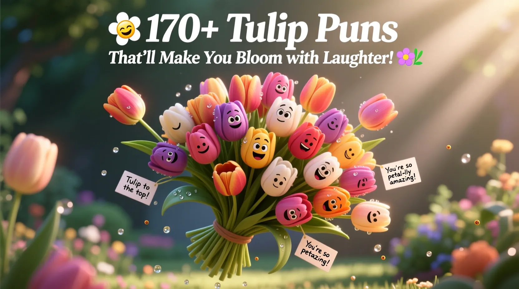 You are currently viewing 🌷😂 170+ Tulip Puns That’ll Make You Bloom with Laughter! 🌼💐