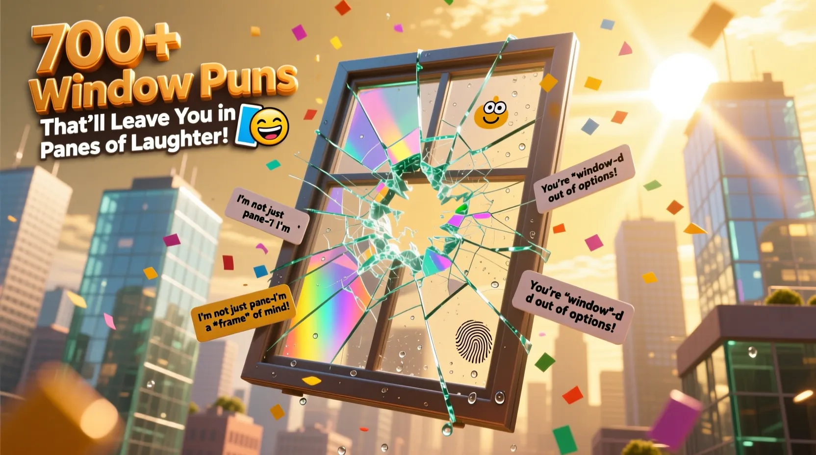 You are currently viewing 700+ Window Puns That’ll Leave You in Panes of Laughter! 🪟😂