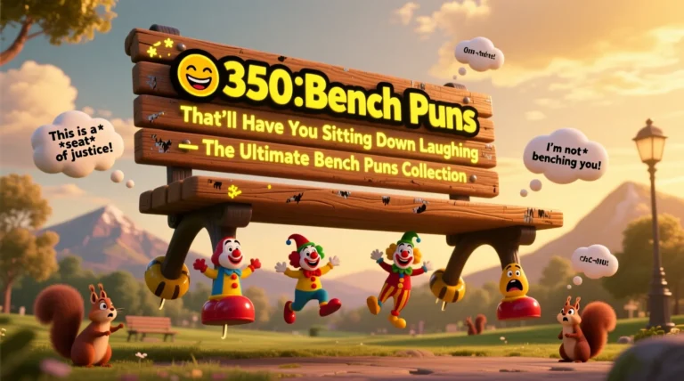 Bench Puns
