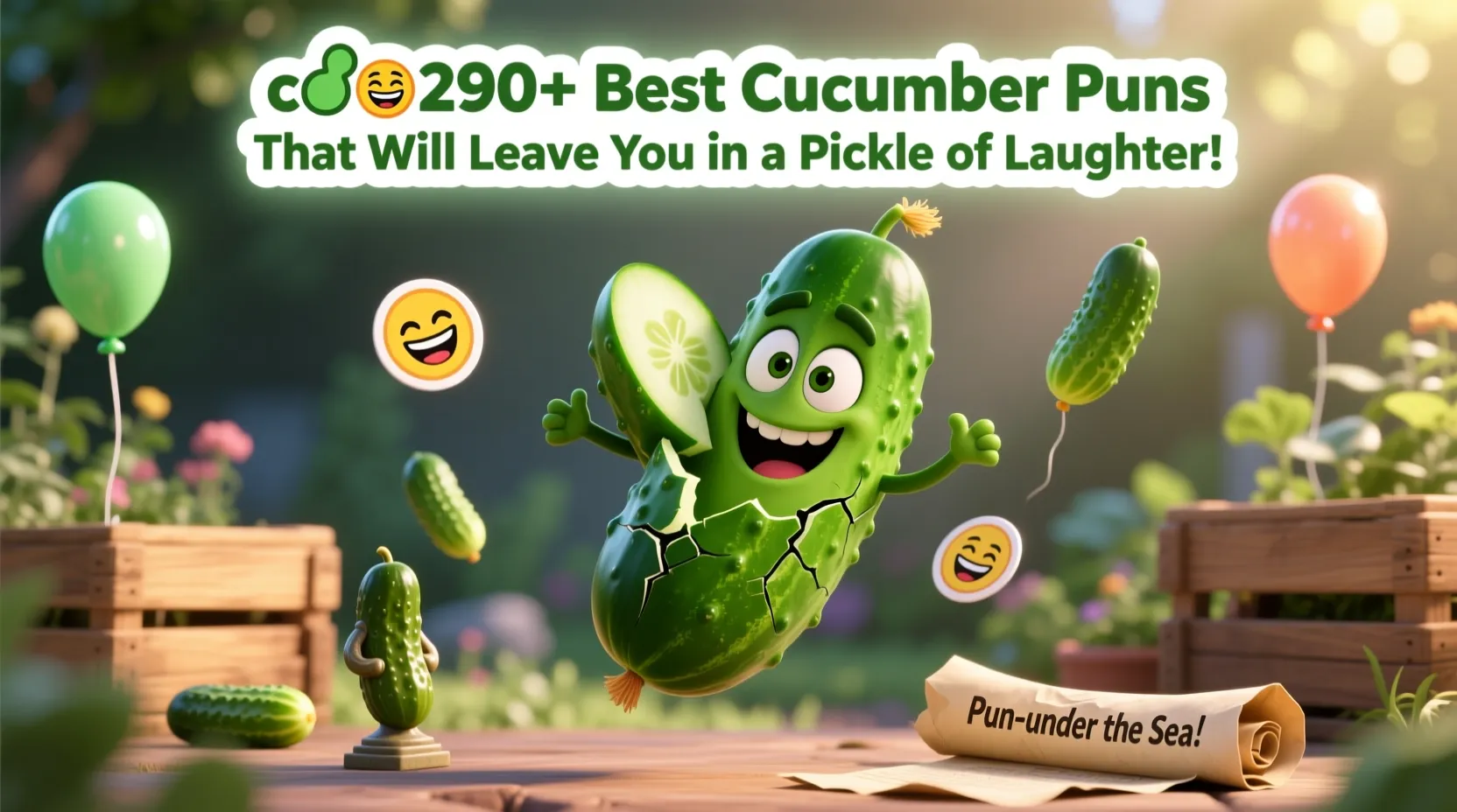 You are currently viewing 🥒🤣290+Best Cucumber Puns That Will Leave You in a Pickle of Laughter!