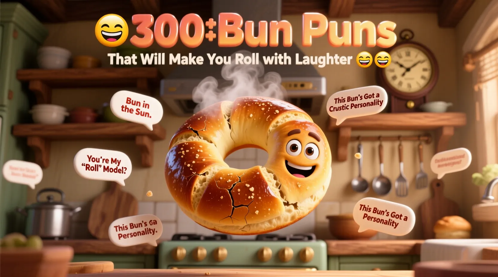 You are currently viewing 🥯😂300+Bun Puns That Will Make You Roll with Laughter 😂🥯