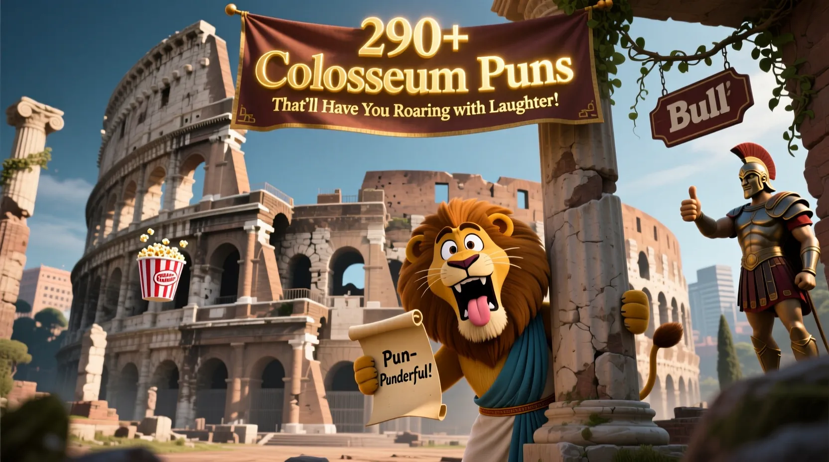 You are currently viewing 🏛️290+Colosseum Puns That’ll Have You Roaring with Laughter! 🦁😂