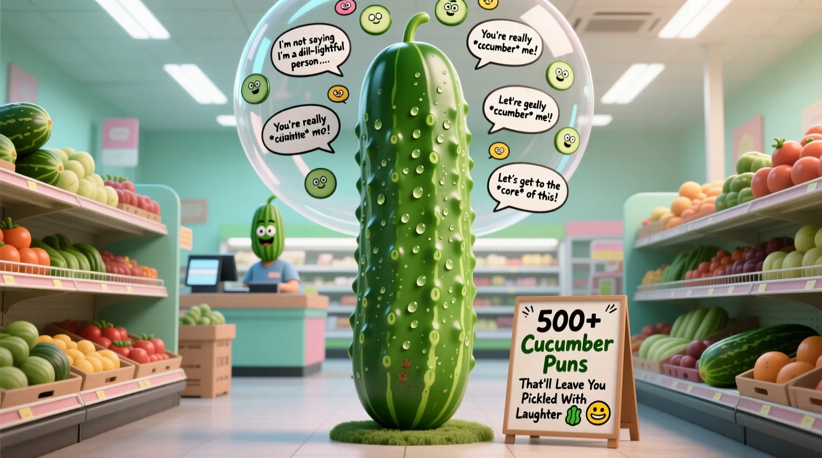 You are currently viewing 500+Cucumber Puns That’ll Leave You Pickled With Laughter 🥒🤣