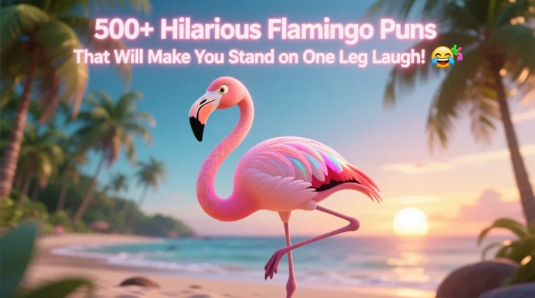 Flamingo Puns