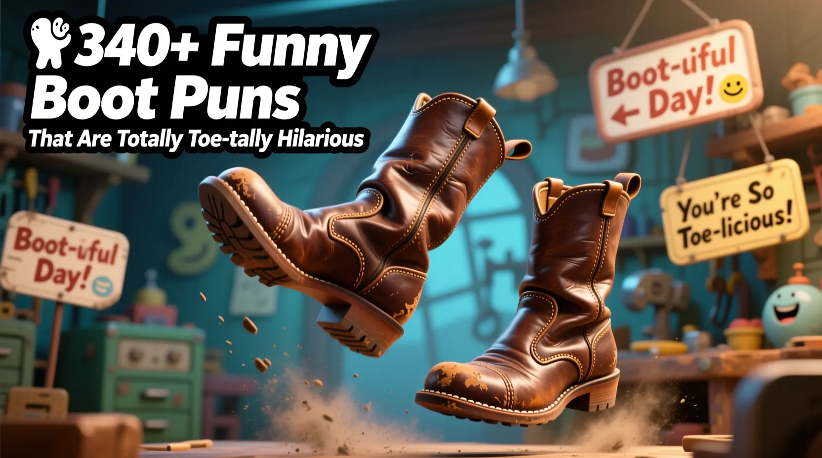 You are currently viewing 👢🤣 340+ Funny Boot Puns That Are Totally Toe-tally Hilarious