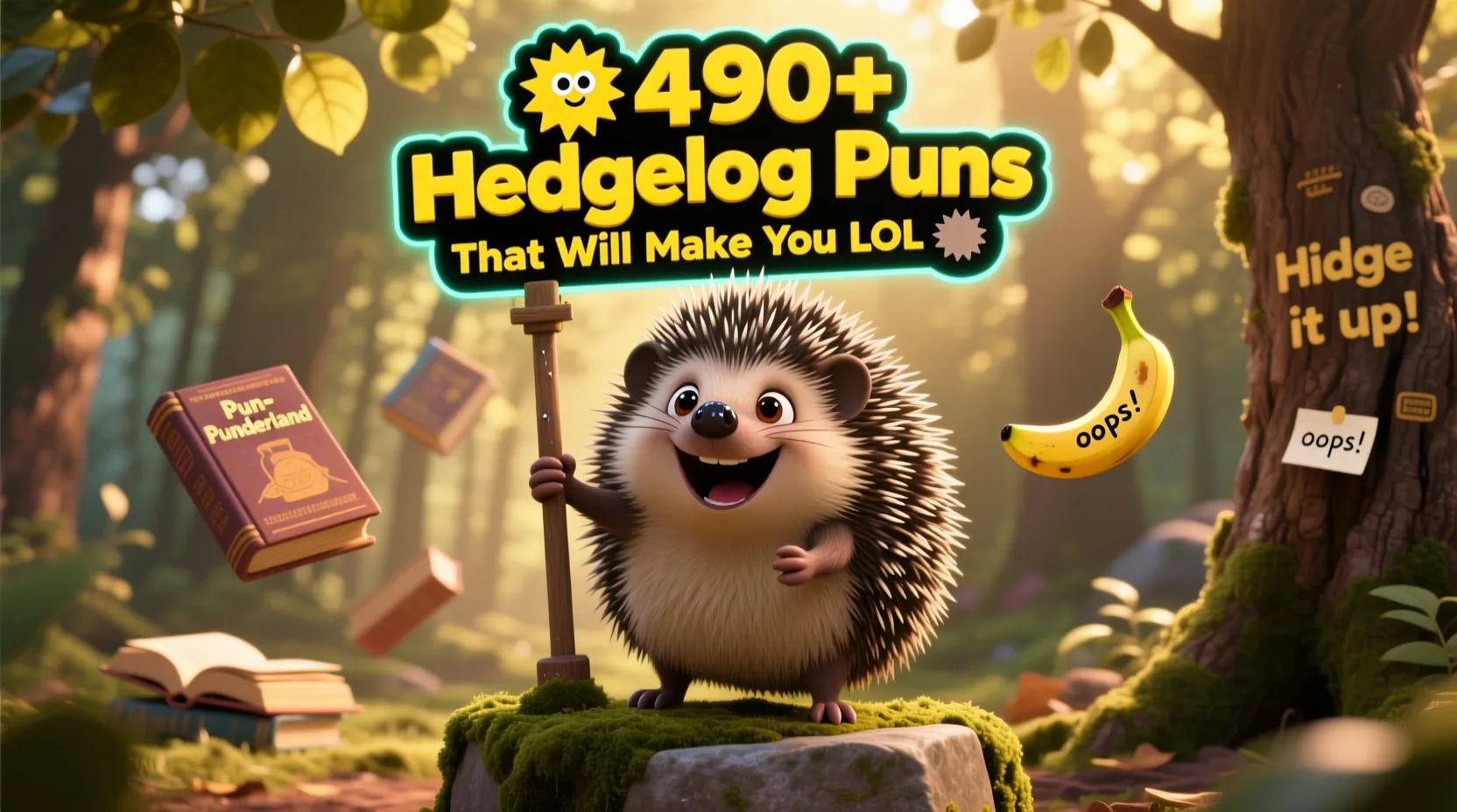 Read more about the article 🦔490+Hedgehog Puns That Will Make You LOL 🦔