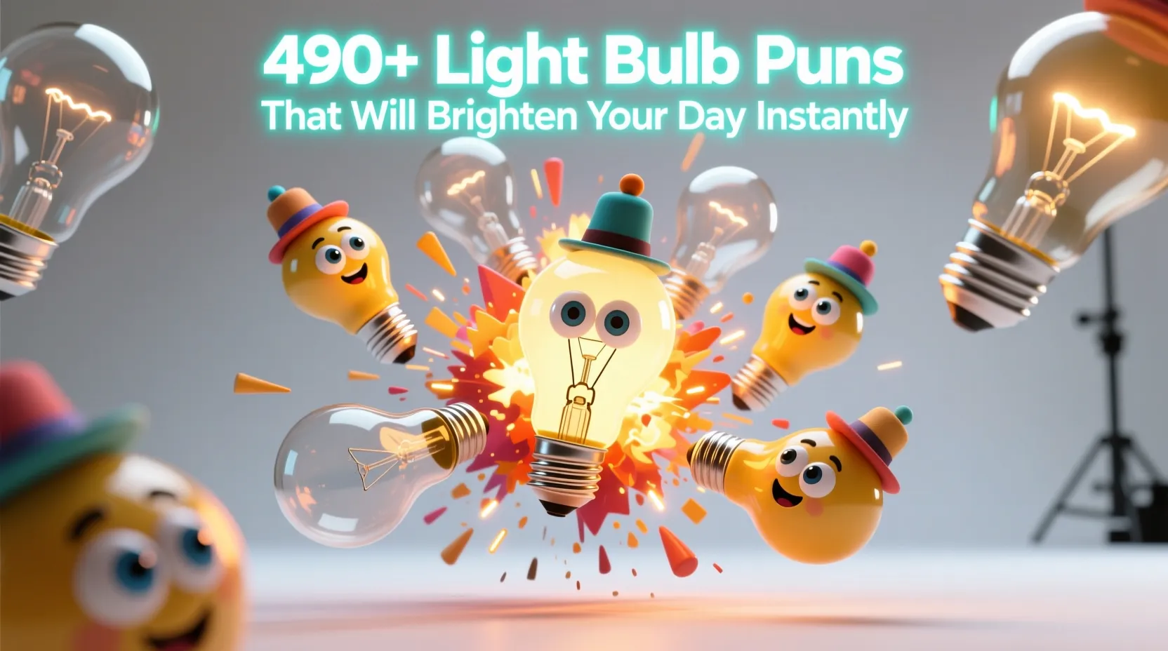 You are currently viewing 490+Light Bulb Puns That Will Brighten Your Day Instantly