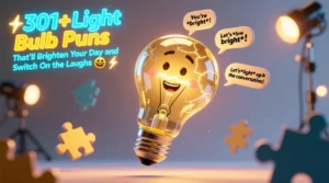 Read more about the article 💡301+Light Bulb Puns That’ll Brighten Your Day and Switch On the Laughs 😂⚡