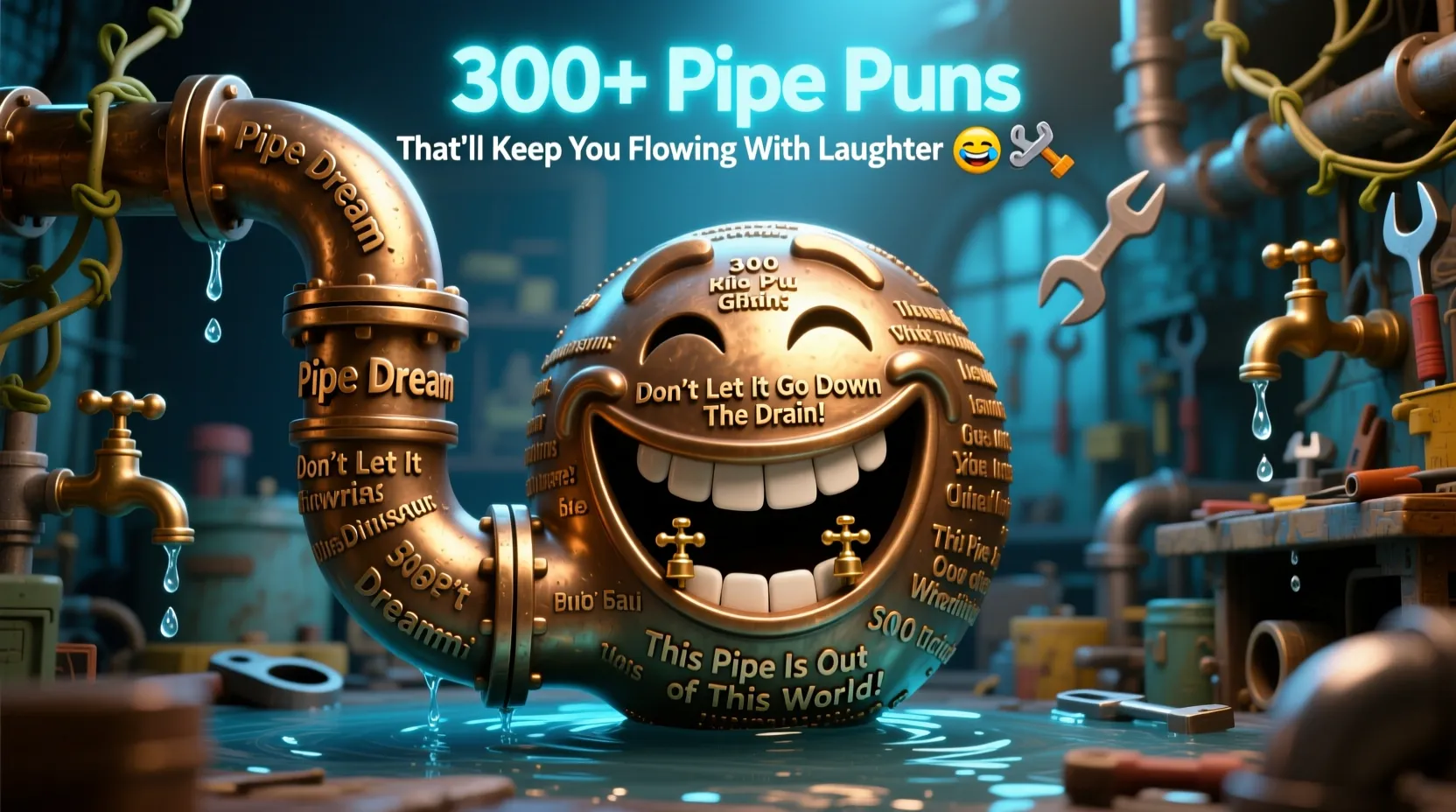 You are currently viewing 🚰300+Pipe Puns That’ll Keep You Flowing With Laughter 😂🛠️