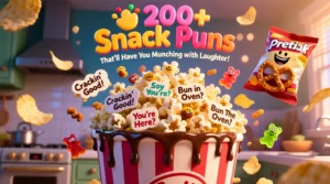 Read more about the article 🍿😋200+Snack Puns That’ll Have You Munching with Laughter!