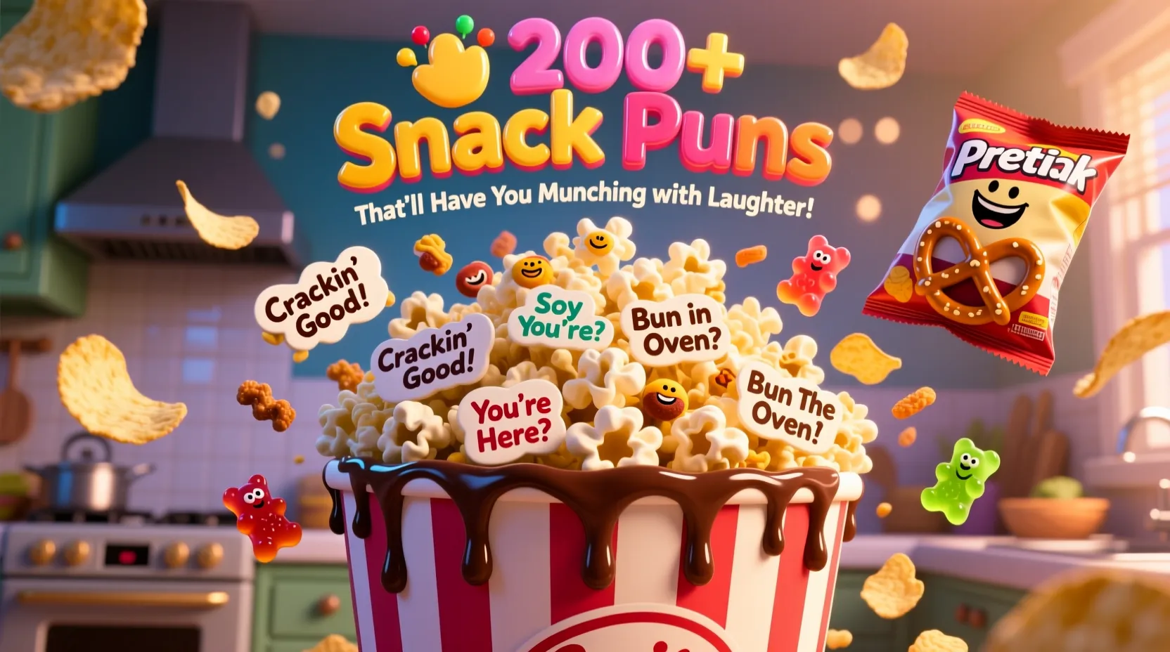 You are currently viewing 🍿😋200+Snack Puns That’ll Have You Munching with Laughter!