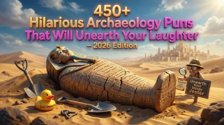 Archaeology Puns