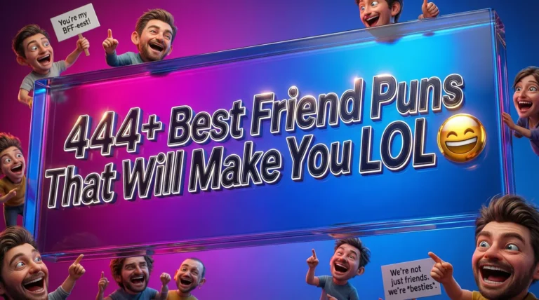 Best Friend Puns
