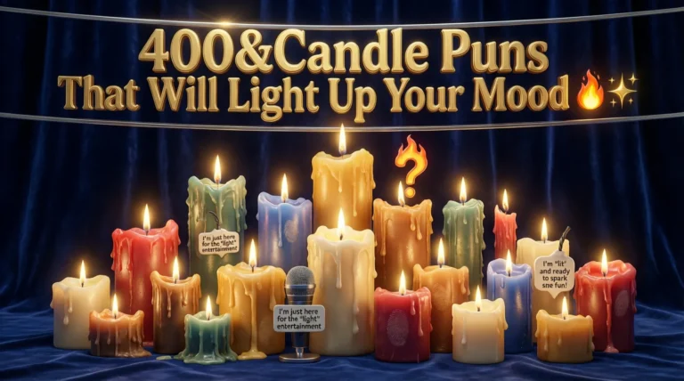 Candle Puns